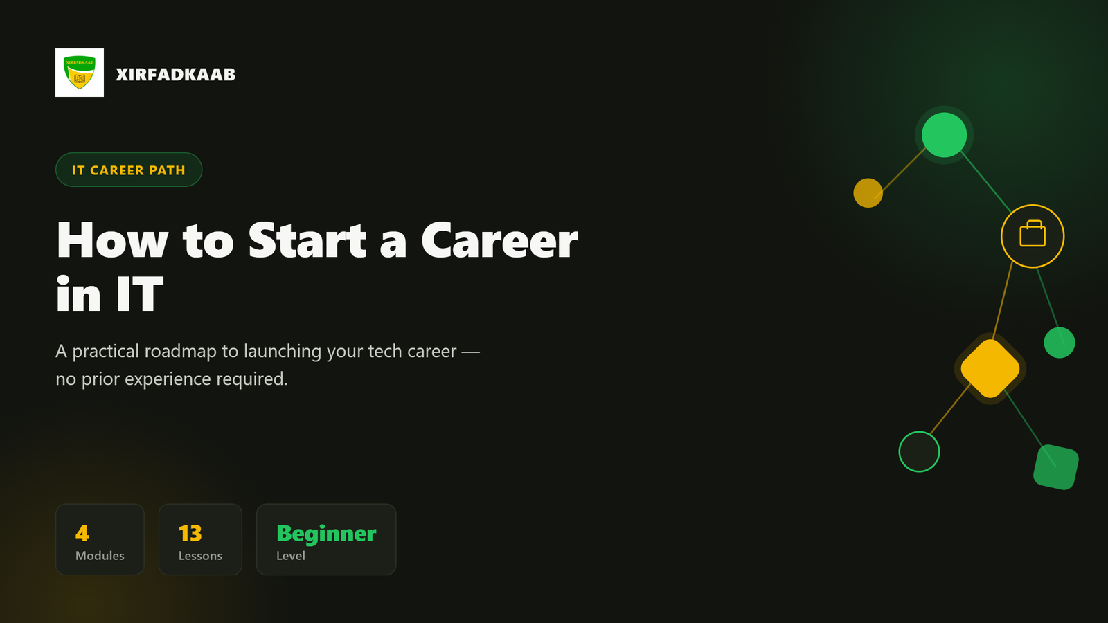 How to start career in IT
